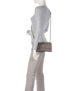 Gerty Peony Schultertasche Lederimitat taupe