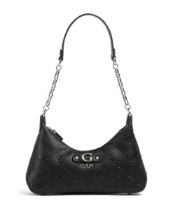 Gerty Peony Schultertasche Lederimitat schwarz