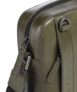 Giacomo Umhängetasche genarbtes Rindsleder khaki