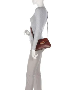 Ginevra Umhängetasche Rindsleder braun