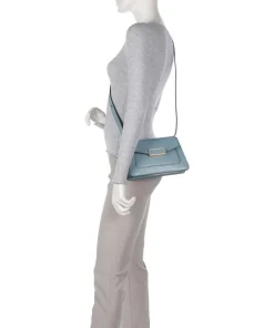 Ginevra Umhängetasche Rindsleder blau