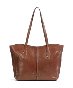 Giorgia Shopper fein genarbtes Rindsleder braun