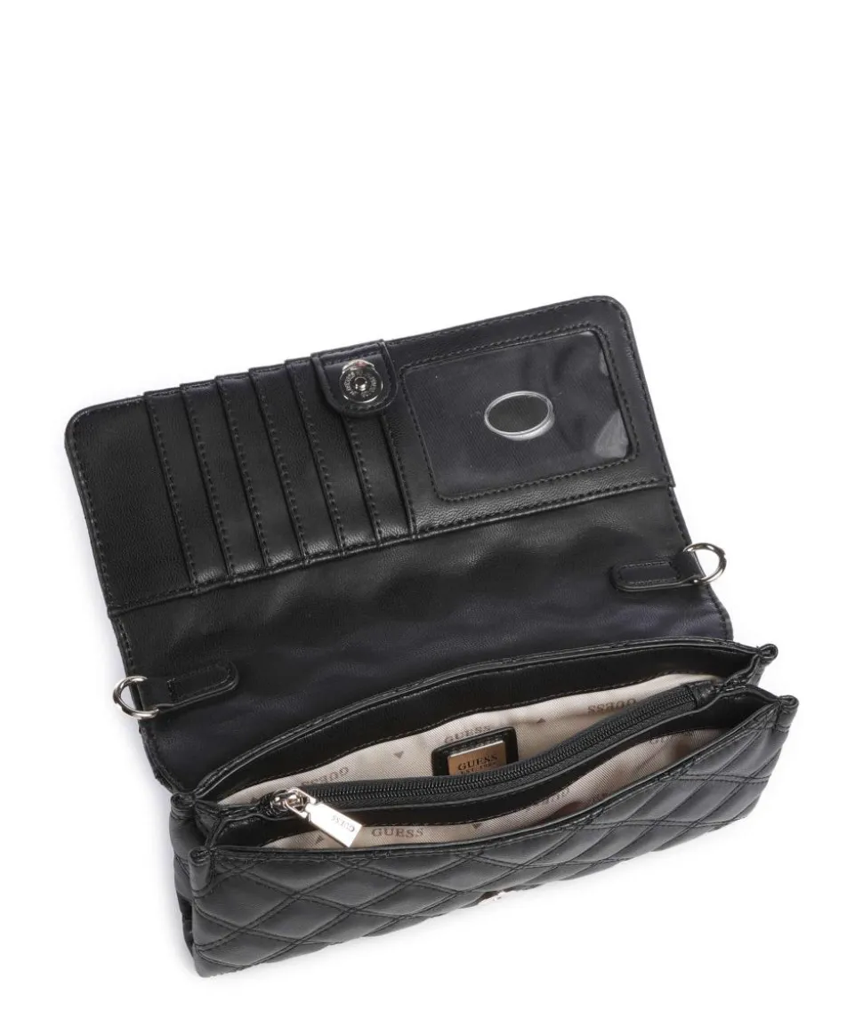 Giully Geldbörse Lederimitat schwarz