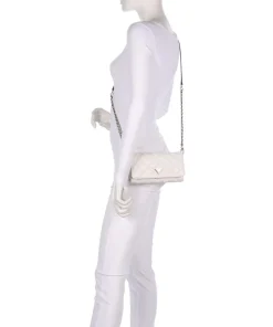 Giully Geldbörse Lederimitat creme