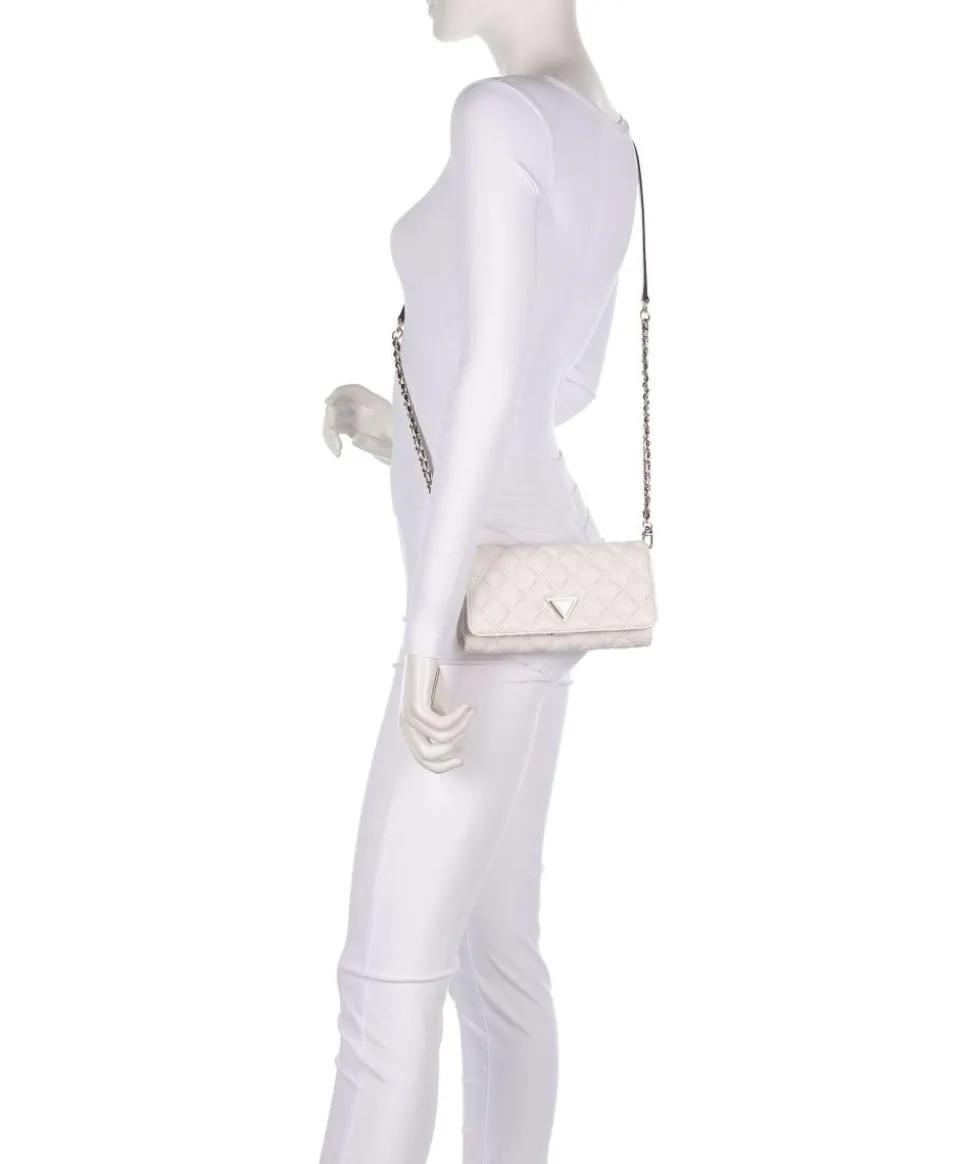 Giully Geldbörse Lederimitat creme