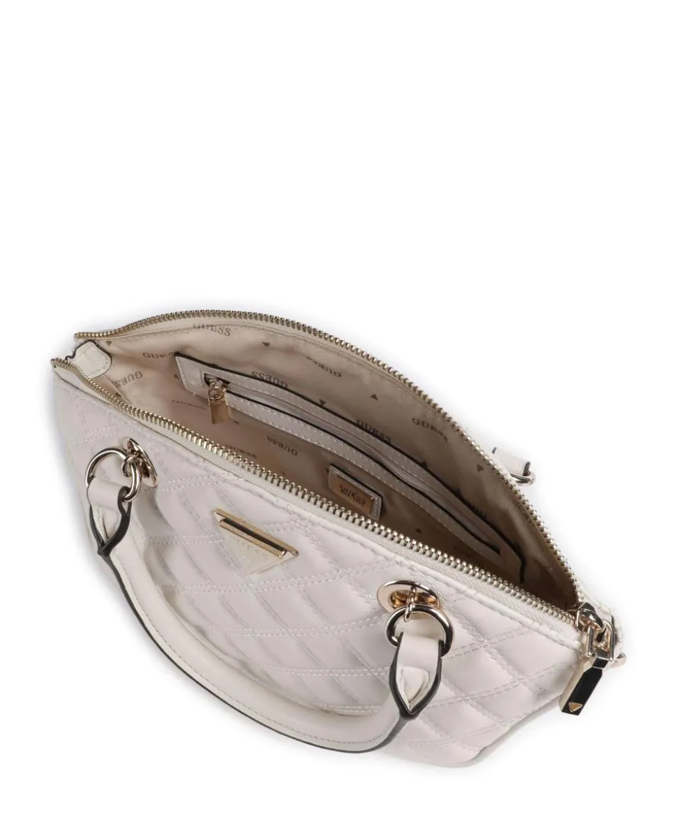 Giully Handtasche Lederimitat elfenbein