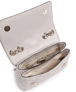 Giully Mini Schultertasche Lederimitat taupe