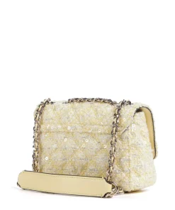 Giully Schultertasche Textil gelb