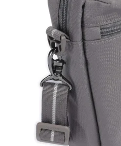 Go Festival Umhängetasche recyceltes Polyester grau