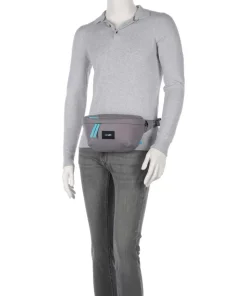 Go Gürteltasche recyceltes Polyester grau