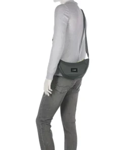 Go Lunar Umhängetasche recyceltes Polyester dunkelgrün