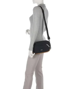 Go Umhängetasche recyceltes Polyester blaugrau