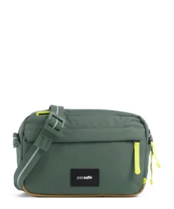 Go Umhängetasche recyceltes Polyester dunkelgrün