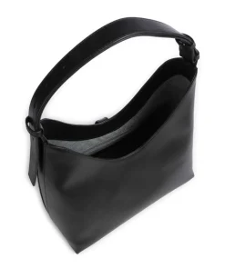 Goccia M Beuteltasche fein genarbtes Kalbsleder schwarz