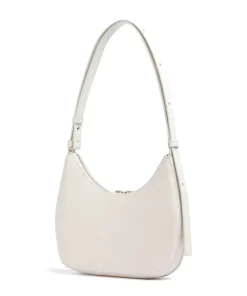 Goccia S Schultertasche genarbtes Kalbsleder creme