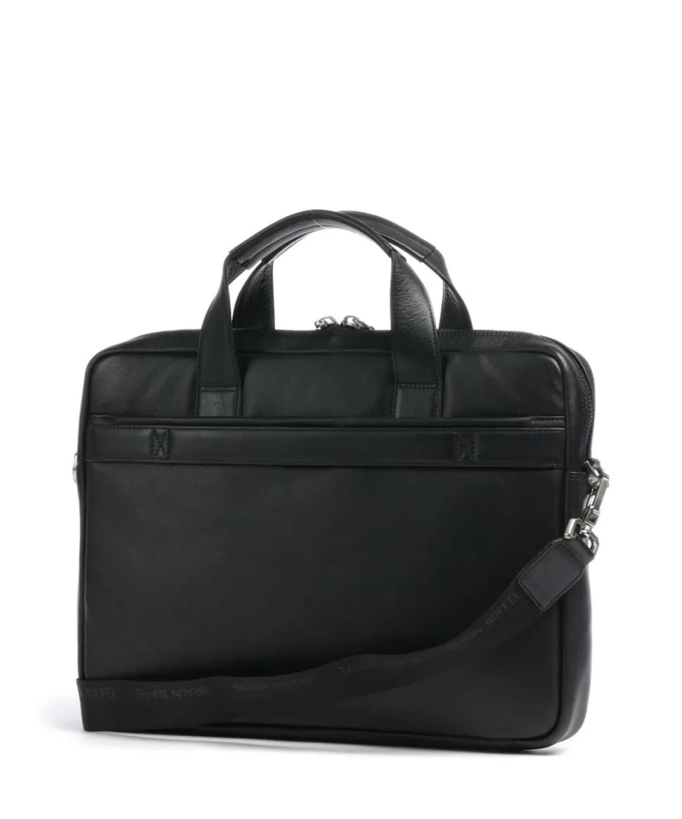 Golf 2.0 Aktentasche 15″ fein genarbtes Rindsleder schwarz