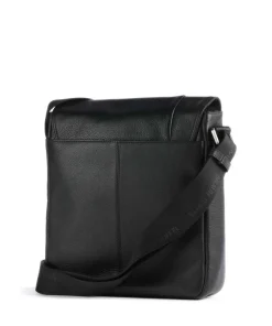 Golf 2.0 Bags Umhängetasche weiches Rindsleder schwarz