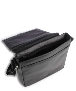 Golf 2.0 Bags Umhängetasche weiches Rindsleder schwarz