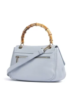 Gondola Girasola Handtasche genarbtes Leder hellblau