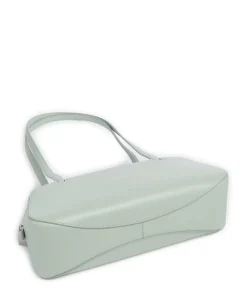 Grace Schultertasche fein genarbtes Rindsleder mintgrün