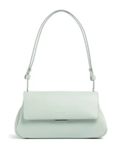 Grace Schultertasche fein genarbtes Leder mintgrün