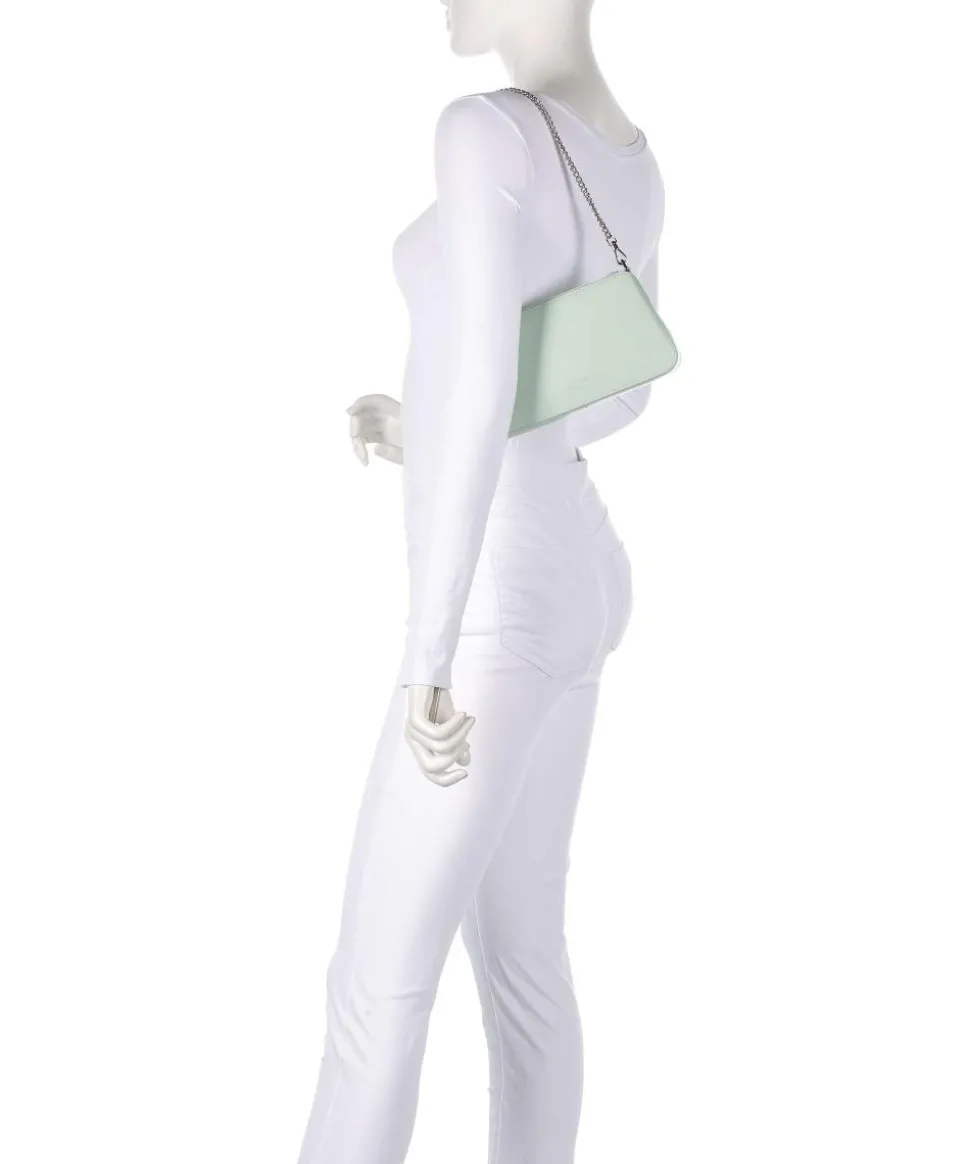 Grace Schultertasche fein genarbtes Rindsleder mintgrün