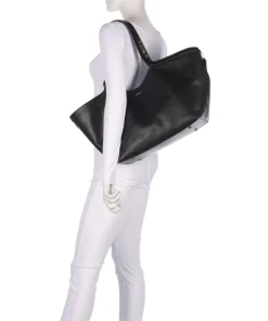 Gramercy Shopper fein genarbtes Rindsleder schwarz