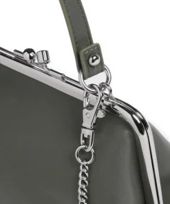 Granny Frame Nappa Umhängetasche Lammleder khaki