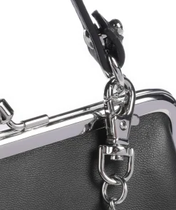 Granny Frame Nappa Umhängetasche Lammleder schwarz