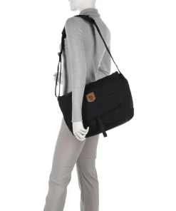 Greenland Kuriertasche 15″ Bio-Baumwolle, recyceltes Polyester schwarz