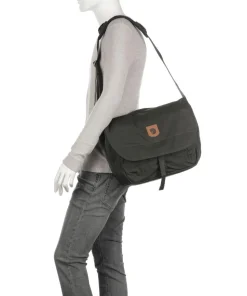 Greenland Kuriertasche 15″ Bio-Baumwolle, recyceltes Polyester dunkelgrün