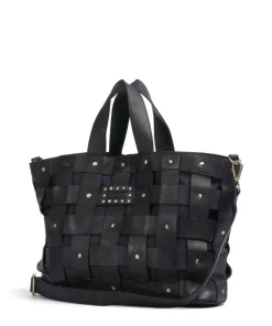 Griesgasse 2 Handtasche genarbtes Leder dunkelblau