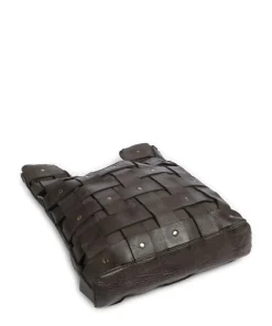 Griesgasse 4 Shopper genarbtes Rindsleder dunkelgrün