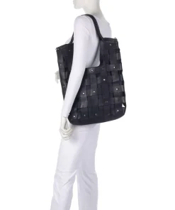 Griesgasse 4 Shopper genarbtes Rindsleder navy