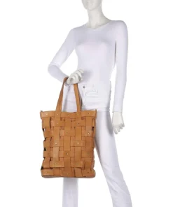 Griesgasse 3 Shopper genarbtes Rindsleder braun