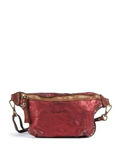 Gürteltasche fein genarbtes Rindsleder rot