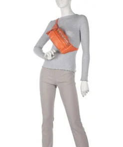 Gürteltasche Rindsleder orange