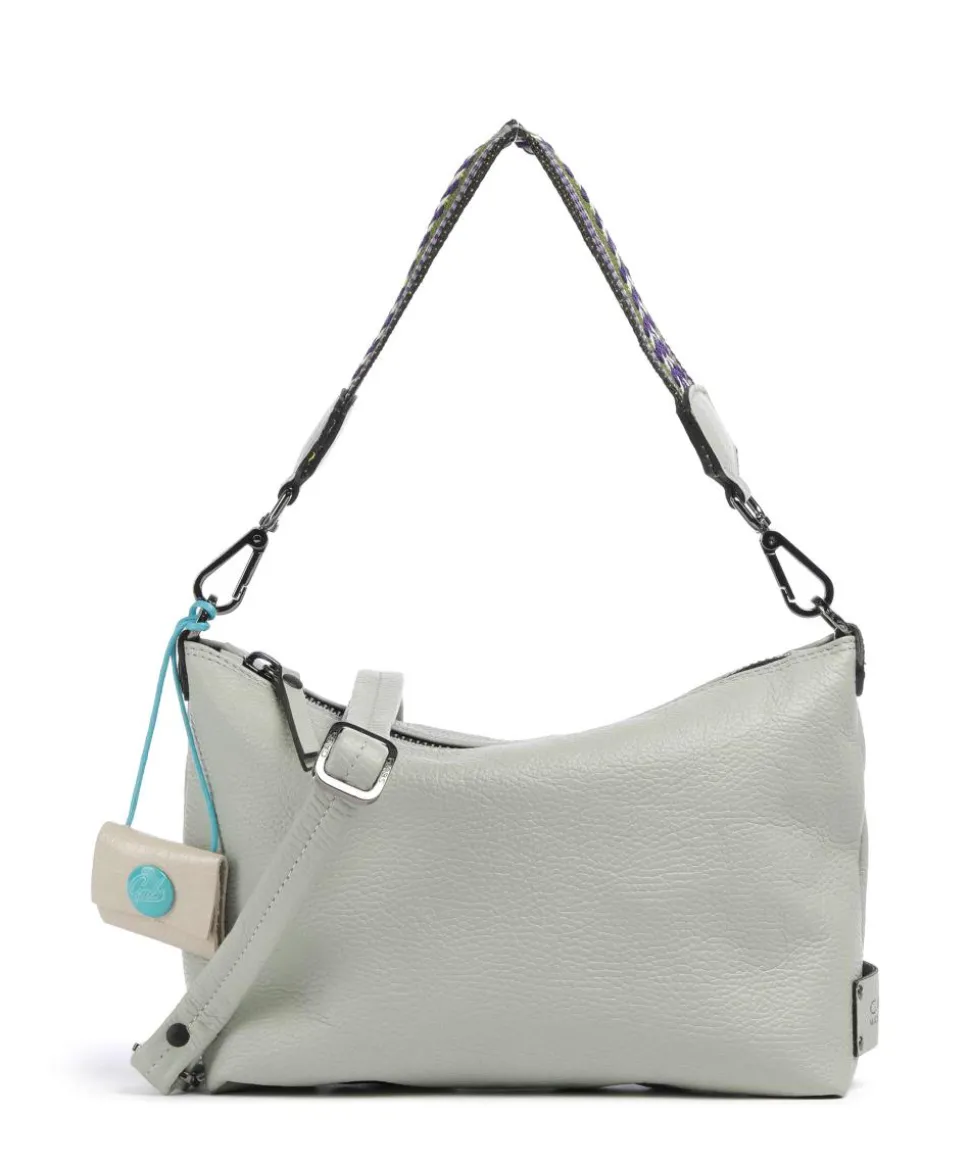 Guadalupe Filippa Beuteltasche genarbtes Kalbsleder mintgrün