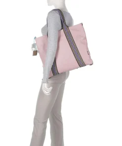 Guadalupe Lydia Shopper genarbtes Kalbsleder rosa