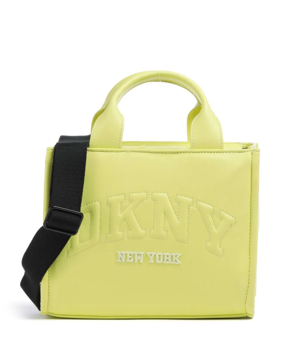 Hadlee Handtasche Lederimitat gelb