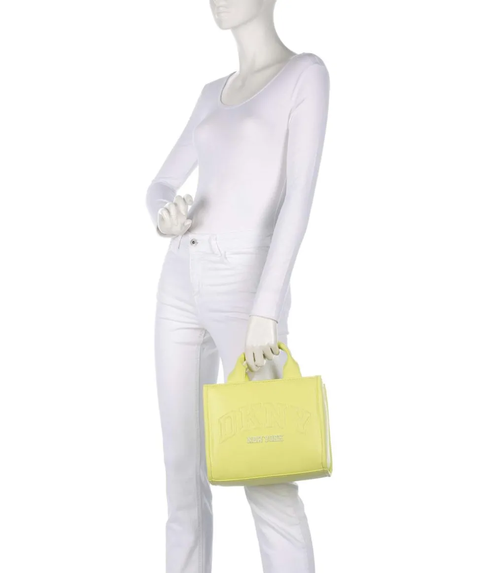 Hadlee Handtasche Lederimitat gelb