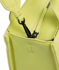 Hadlee Handtasche Lederimitat gelb