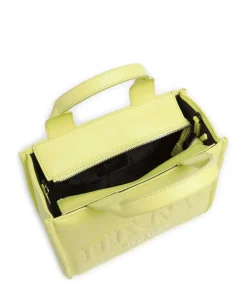 Hadlee Handtasche Lederimitat gelb