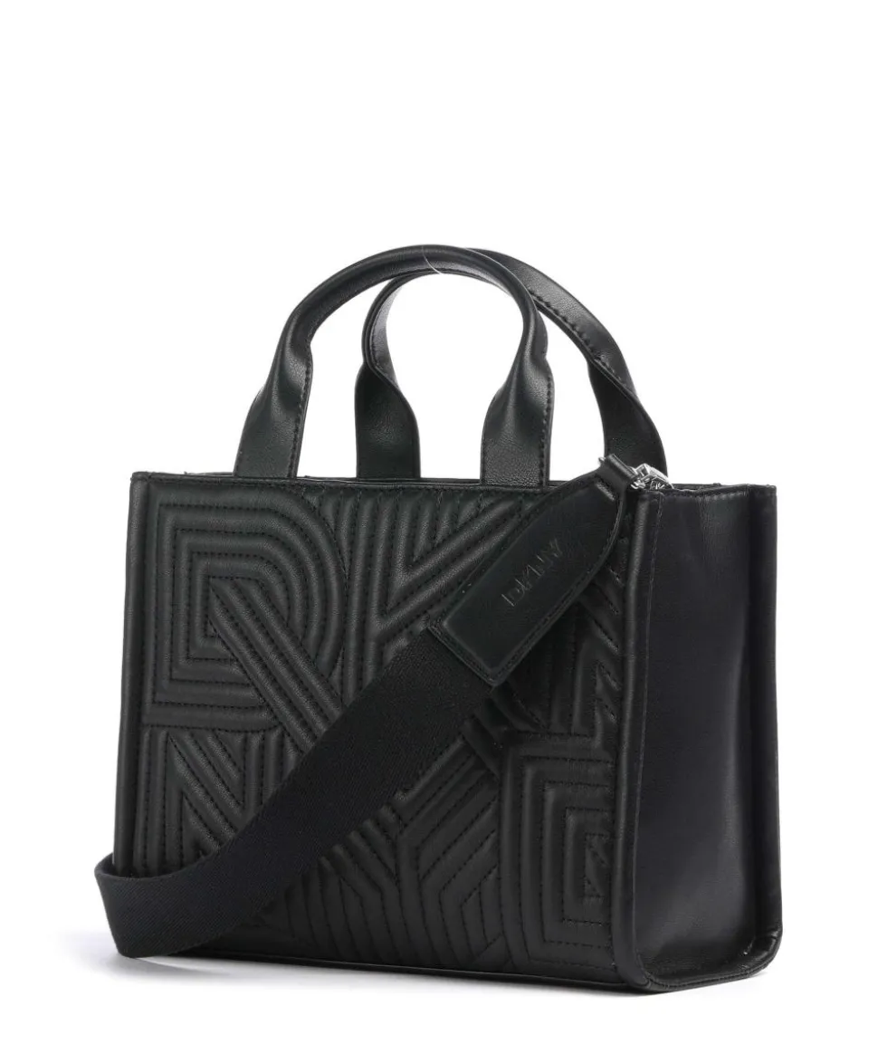 Hadlee Handtasche Lederimitat schwarz