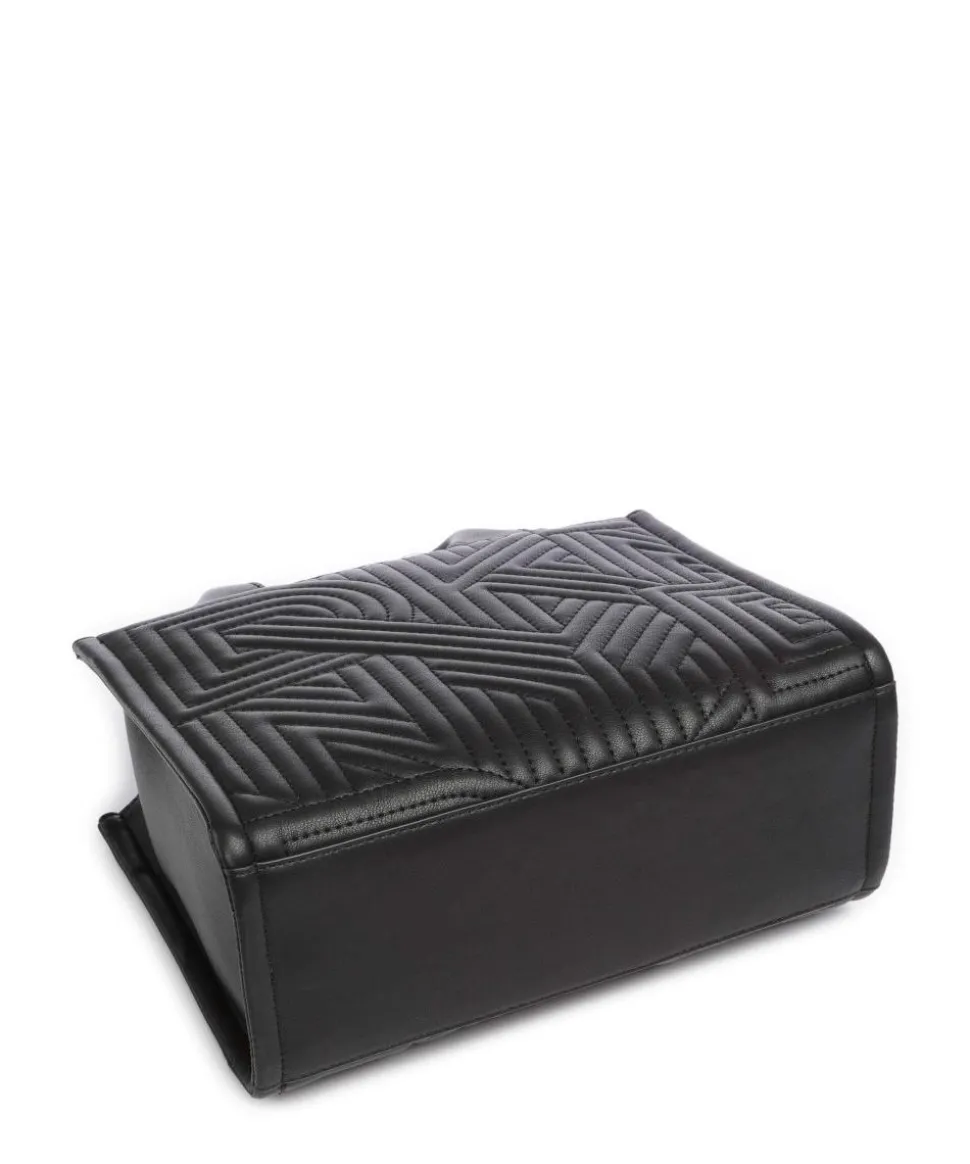 Hadlee Handtasche Lederimitat schwarz