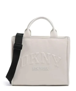 Hadlee Handtasche Lederimitat elfenbein