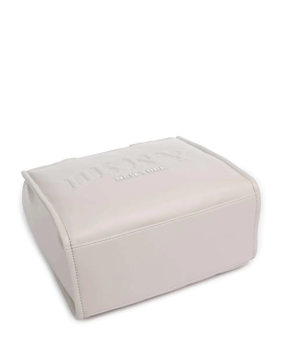 Hadlee Handtasche Lederimitat elfenbein