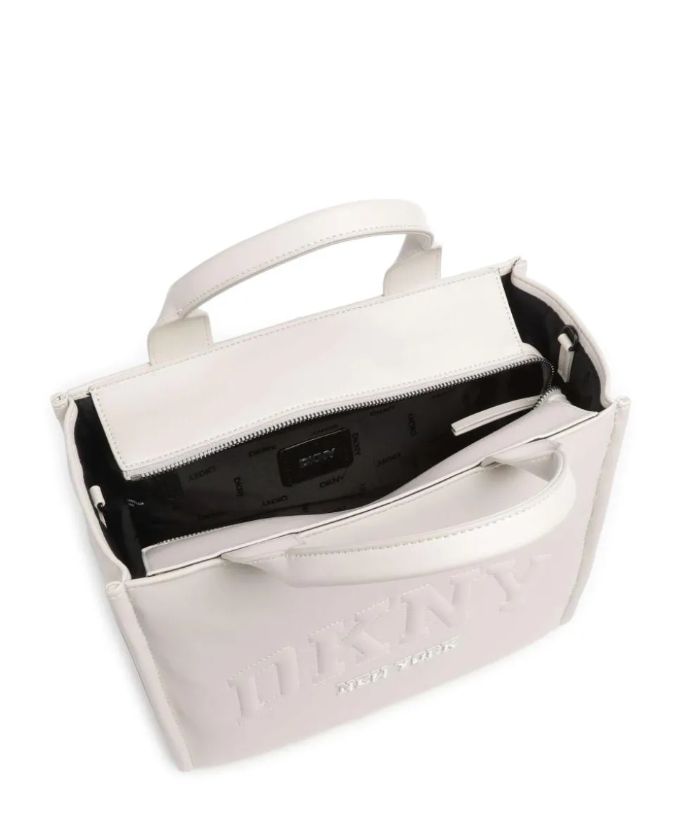 Hadlee Handtasche Lederimitat elfenbein