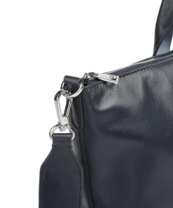 Halmahera Shopper fein genarbtes Kalbsleder navy