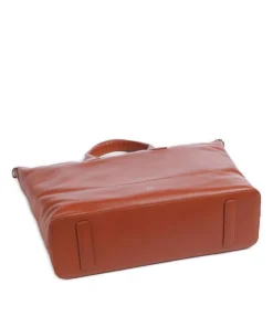 Halmahera Shopper fein genarbtes Kalbsleder rotbraun